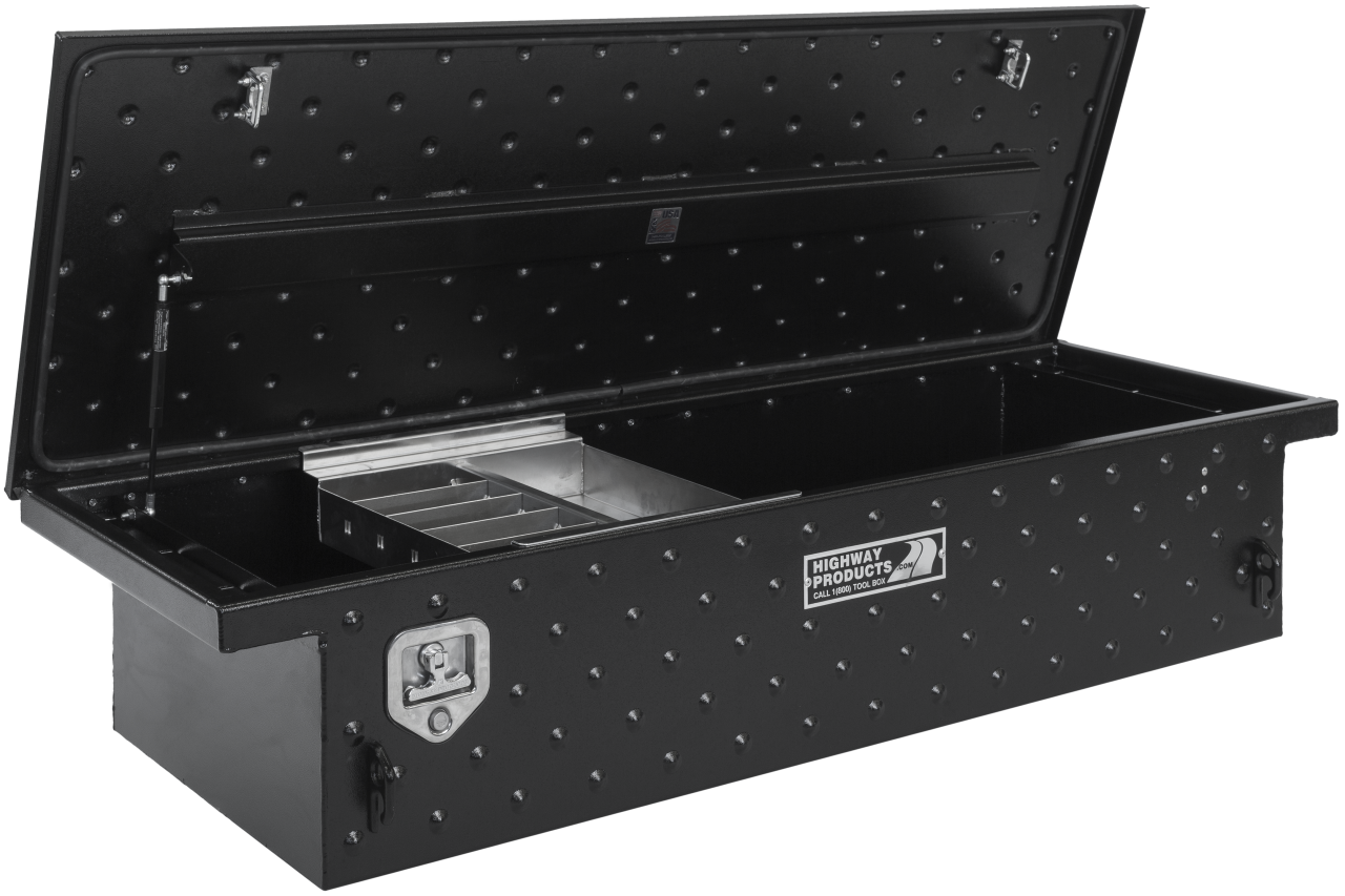 70 X 13.5 X 20 LOW PROFILE TOOL BOX WITH GLADIATOR BASE, GLADIATOR LID
