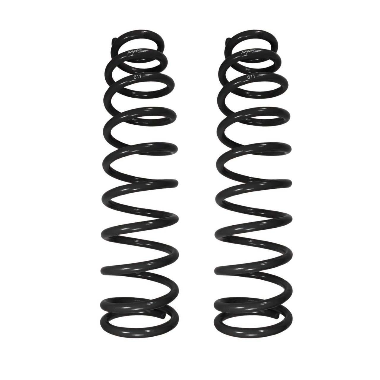 RSO Suspension Front and Rear Coil Springs 2.5in Lift Black - Wrangler JL/JLU — application image