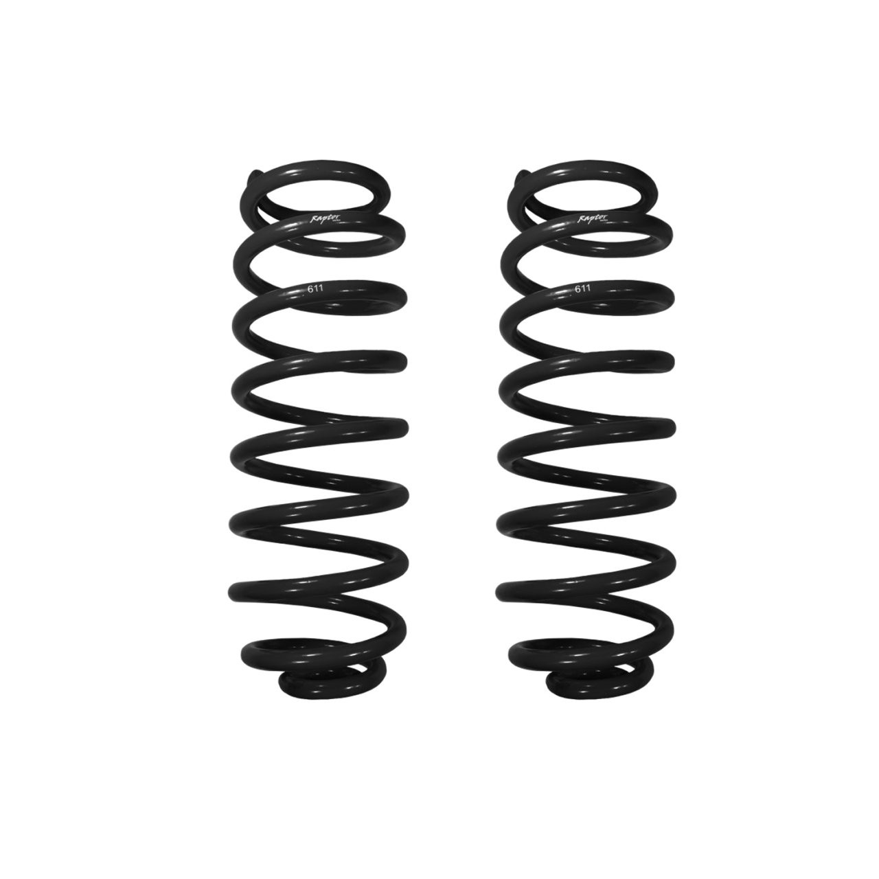 RSO Suspension Front and Rear Coil Springs 2.5in Lift Black - Wrangler JL/JLU — application image