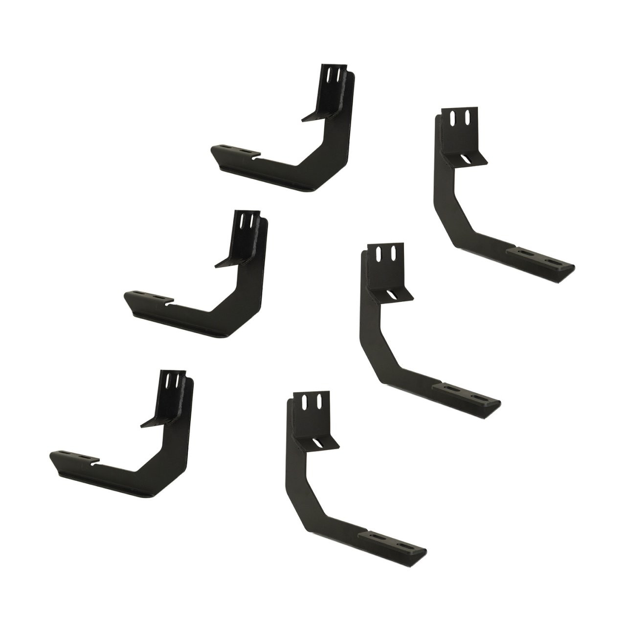 Raptor Series Tread Step Running Boards BLK Textured Aluminum Part# 1907-0467BT — application image
