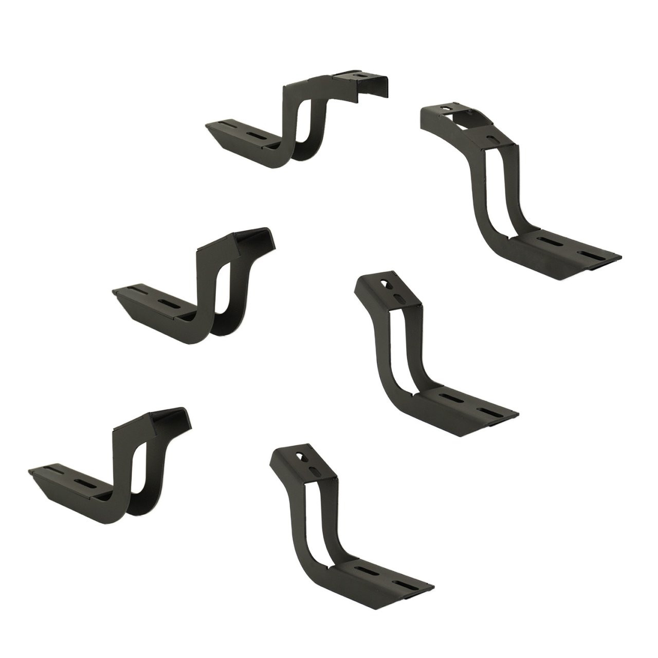 Raptor Series 6" OEM Style Running Boards Brushed Aluminum - Part# 1704-0144 — application image
