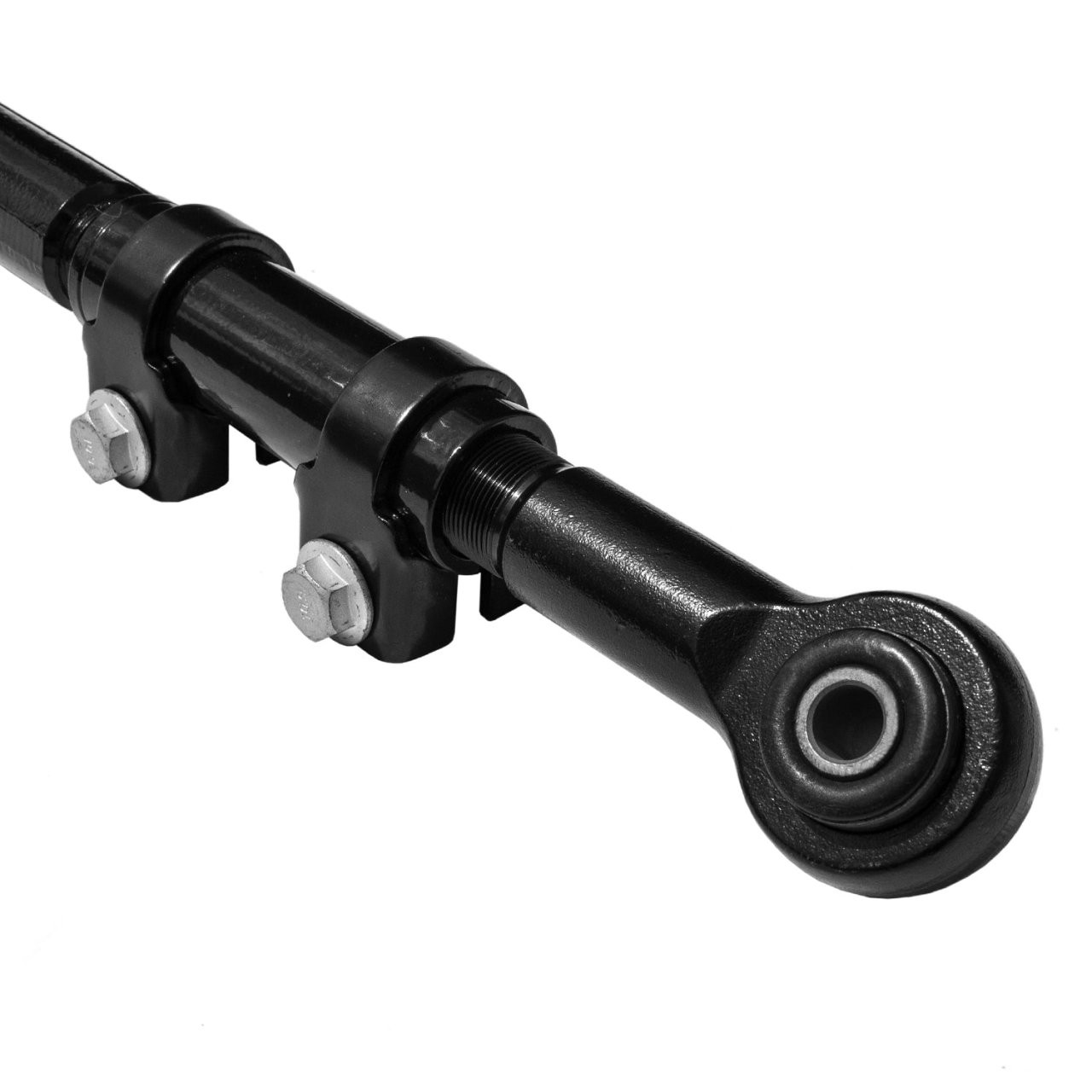 RSO Front Forged Track Bars Black E-Coated 0-6in Lift for JL/JLU and Gladiator — application image