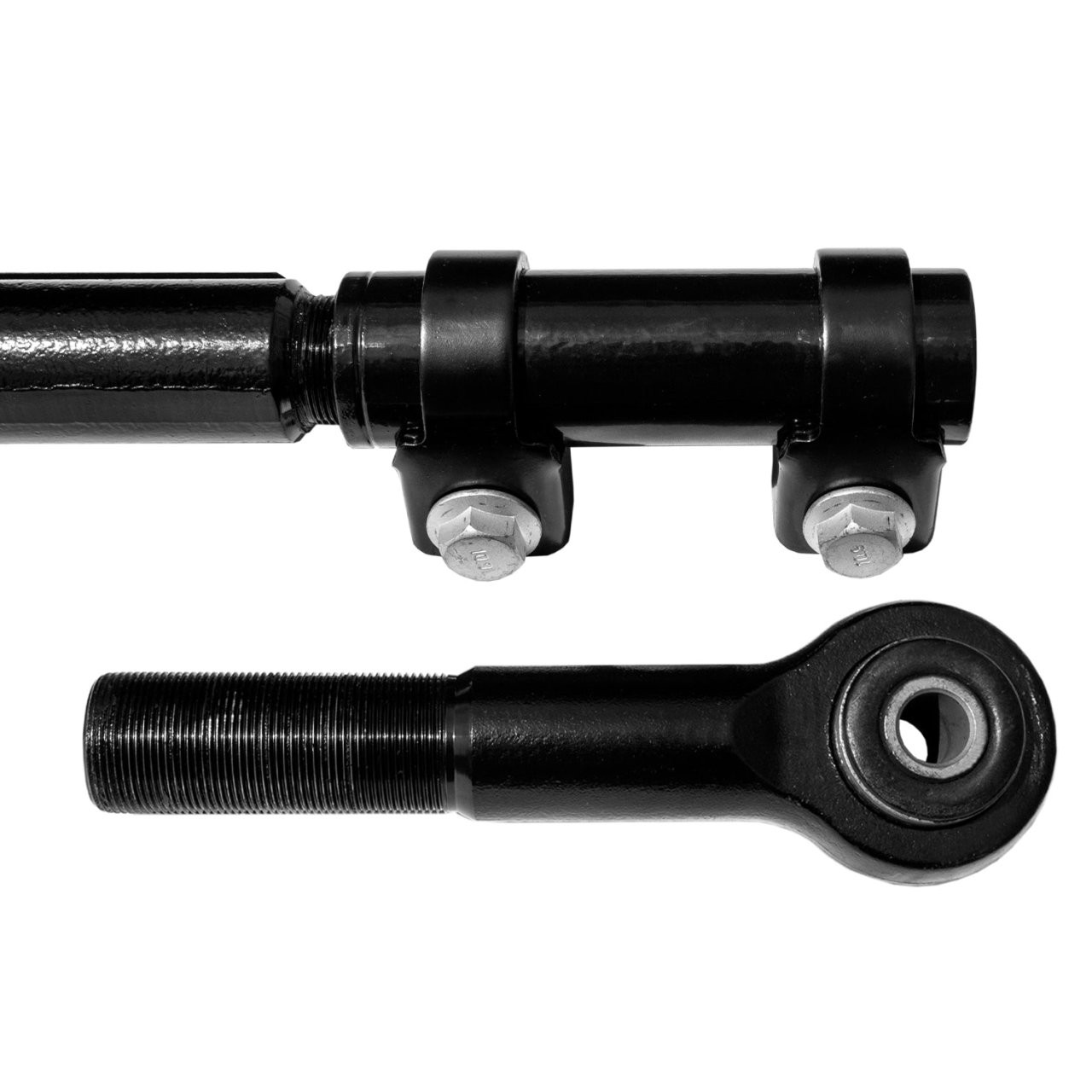 RSO Front Forged Track Bars Black E-Coated 0-6in Lift for JL/JLU and Gladiator — application image