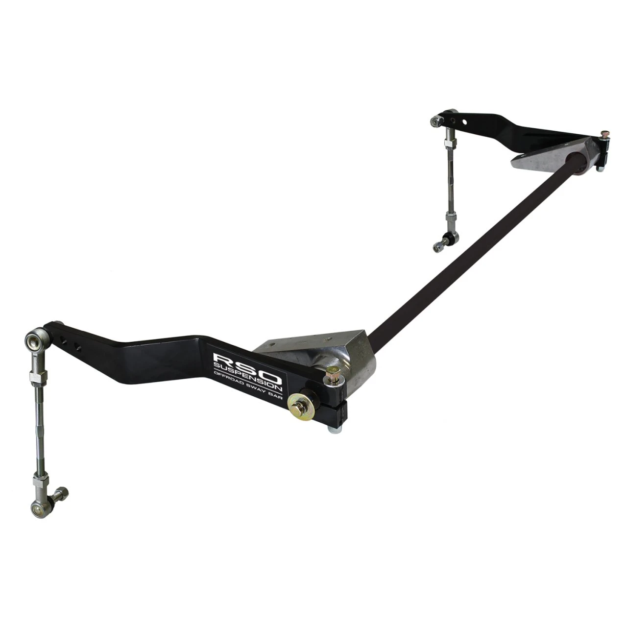 RSO Front Sway Bar Kit with Adjustable End Links 0-4in Lift for Wrangler JK/JKU — primary image