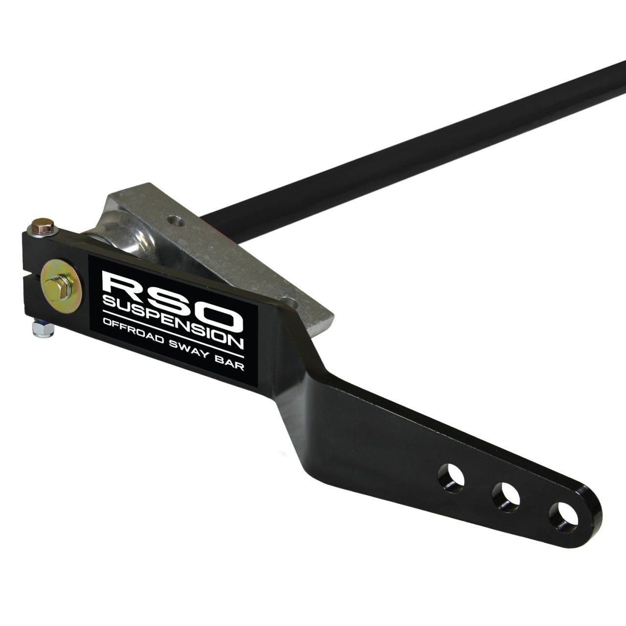 RSO Front Sway Bar Kit with Adjustable End Links 0-4in Lift for Wrangler JK/JKU — application image