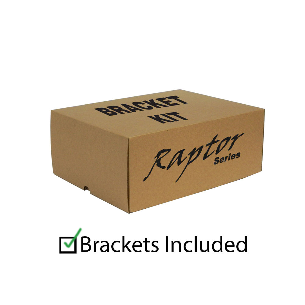 Raptor Series Sawtooth Running Boards Black Textured Aluminum - Part# 2101-0342BT — application image