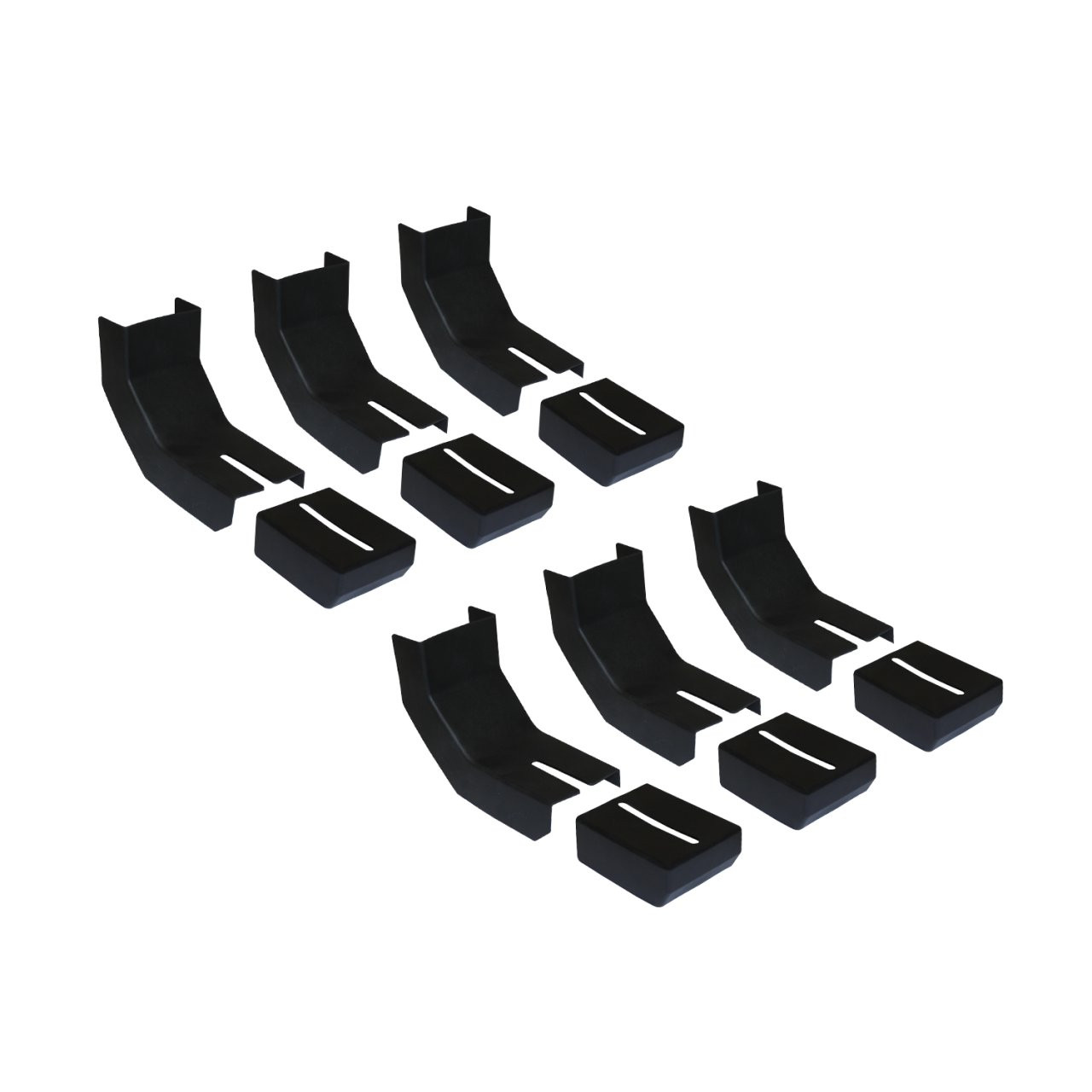 Bracket Covers for Raptor Series Slide Track Running Boards Only - Qty 6 Set — primary image