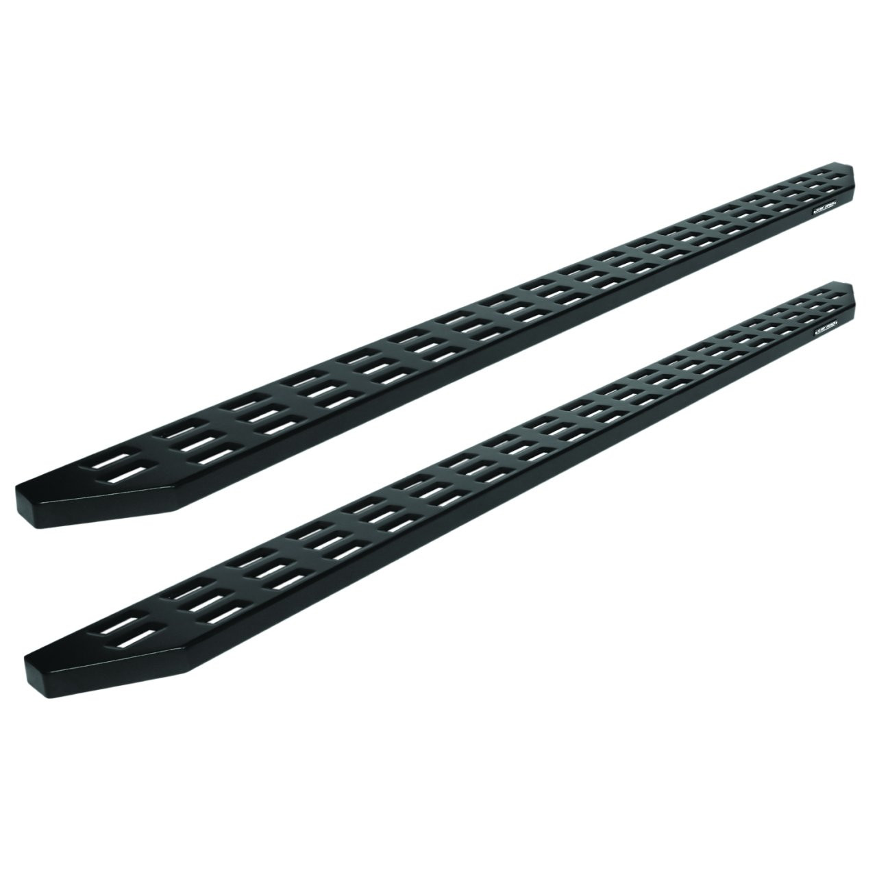 Raptor Series Sport Step Running Boards BLK Textured Aluminum Part# 2303-0377BT — primary image