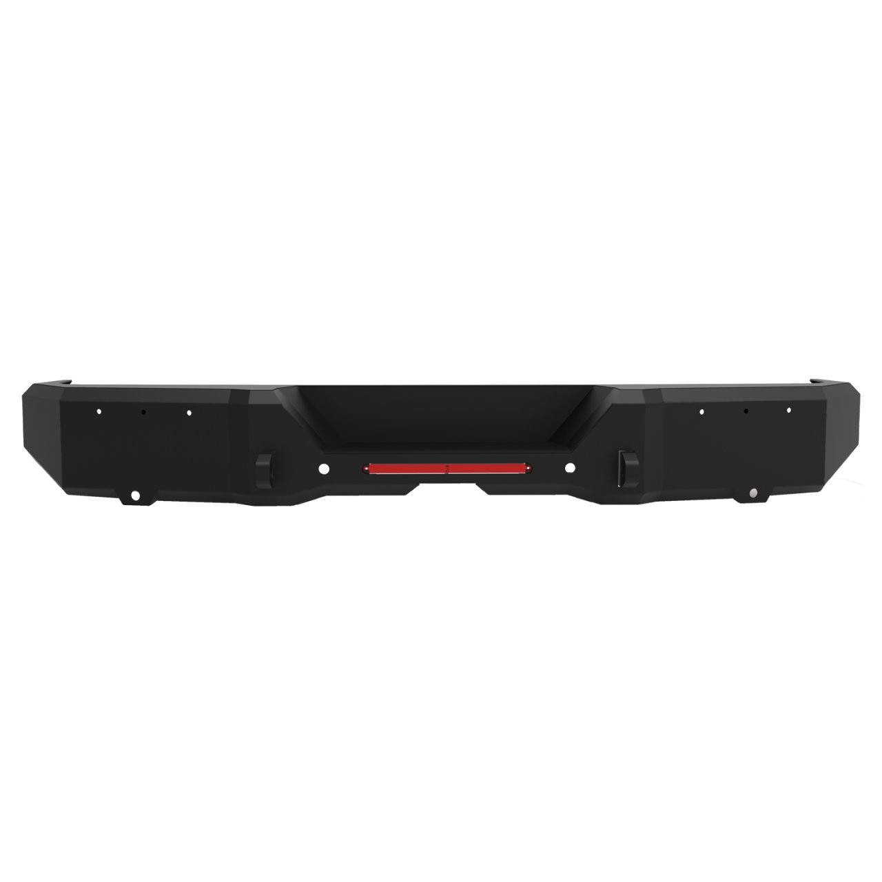 Magnum Rear Bumpers Black Textured Alloy Steel - Part# RBM45JPN — primary image
