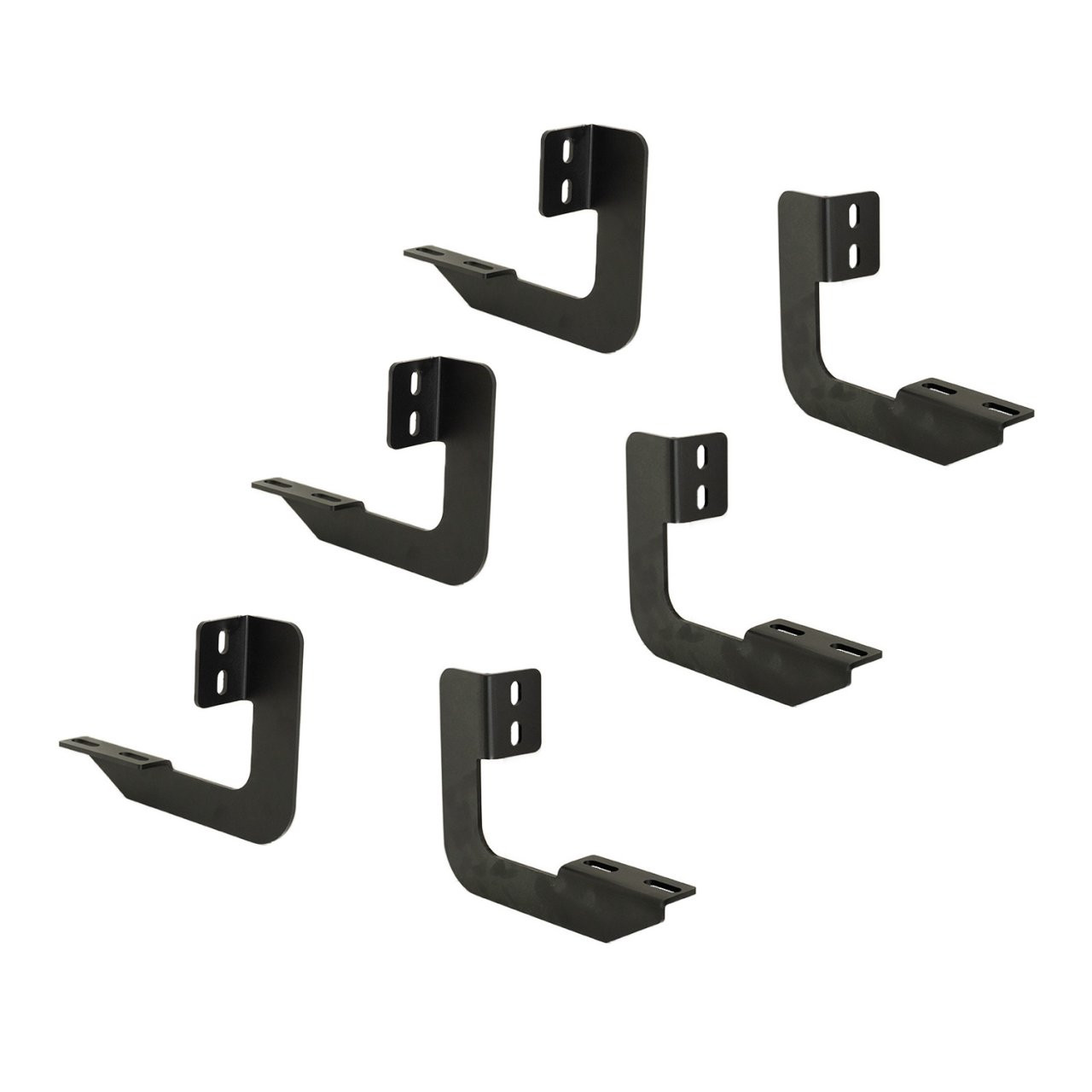 Raptor Series 5" OEM Style Full Tread Running Boards Black Textured 2207-0431BT — application image