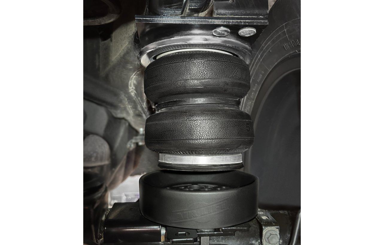 Air Lift Universal AIr Spring Cradle — installed view