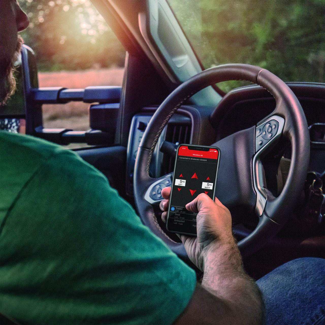 WirelessAir Control System App Only, No Controller, with EZ Mount — side view