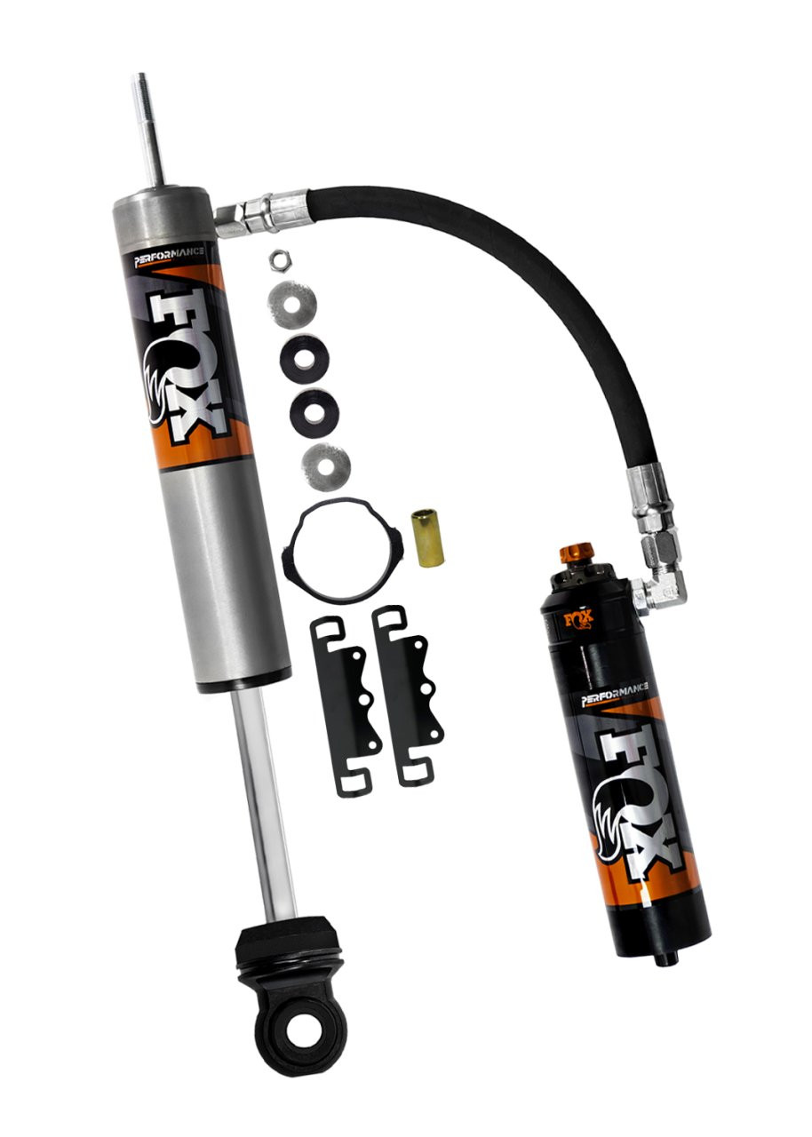 PERFORMANCE ELITE SERIES 2.5 RESERVOIR SHOCK (PAIR) - ADJUSTABLE (883-26-113) — front view