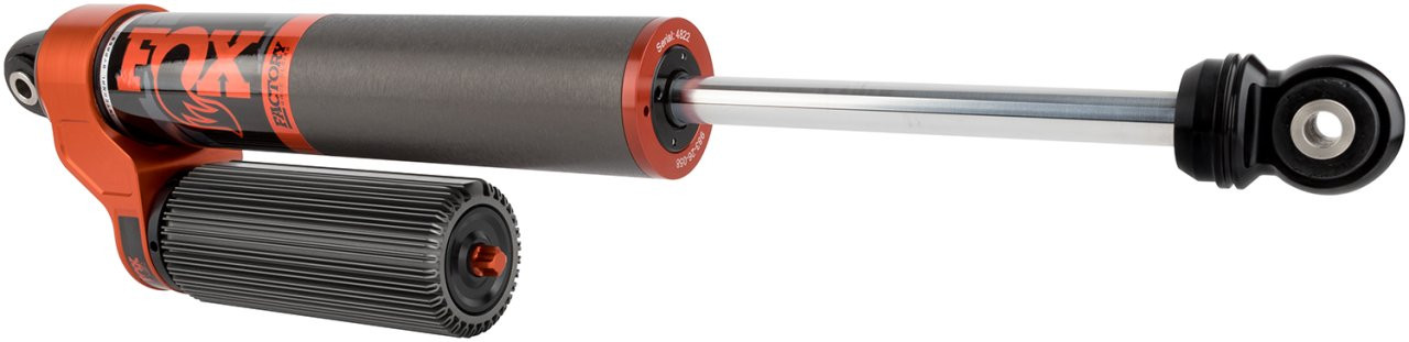 FACTORY RACE SERIES 3.0 INTERNAL BYPASS PIGGYBACK SHOCK (PAIR) - ADJUSTABLE — angled view