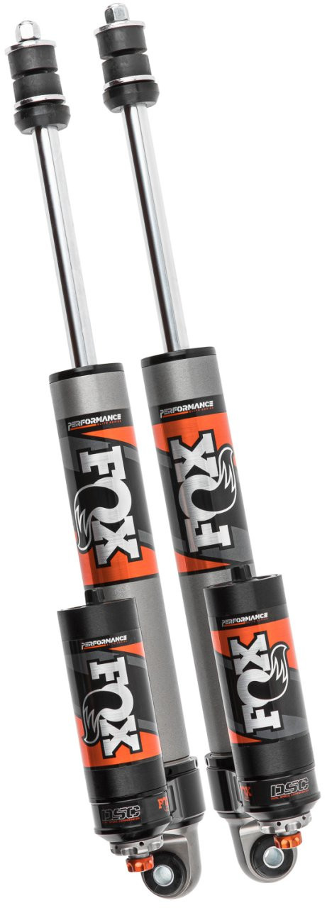 PERFORMANCE ELITE SERIES 2.5 RESERVOIR SHOCK (PAIR) - ADJUSTABLE (883-26-079) — front view