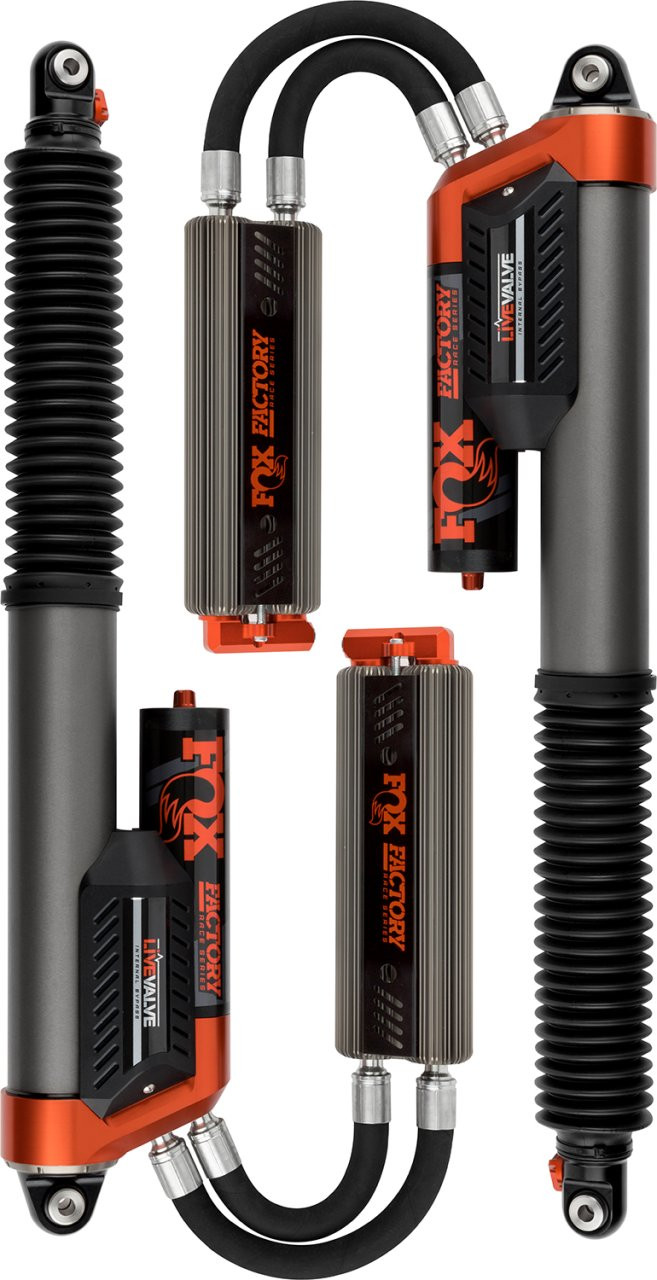 FACTORY RACE SERIES 3.0 LIVE VALVE INTERNAL BYPASS PIGGYBACK (PAIR) - ADJUSTABLE — primary image