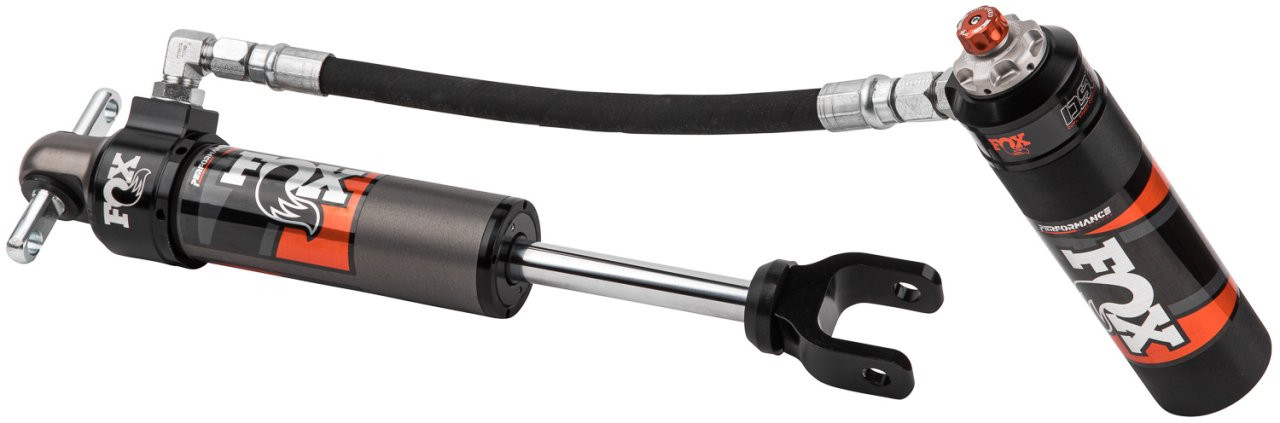 PERFORMANCE ELITE SERIES 2.5 RESERVOIR SHOCK (PAIR) - ADJUSTABLE (883-26-084) — angled view