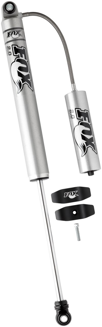 PERFORMANCE SERIES 2.0 SMOOTH BODY RESERVOIR SHOCK (985-24-026) — front view