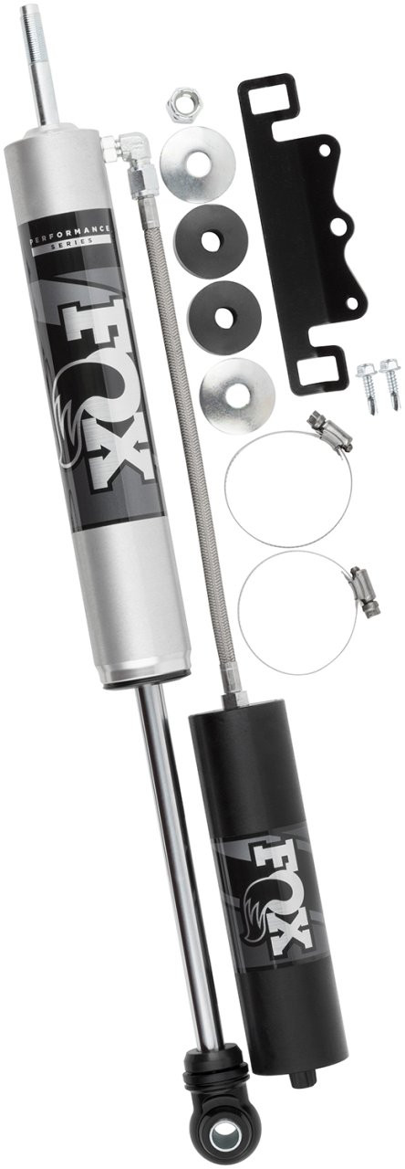 PERFORMANCE SERIES 2.0 SMOOTH BODY RESERVOIR SHOCK (985-24-161) — front view