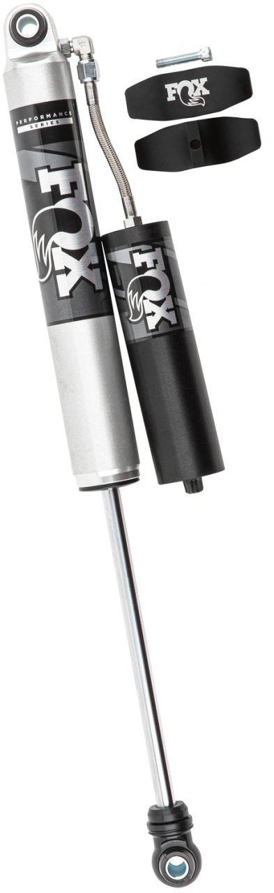 PERFORMANCE SERIES 2.0 SMOOTH BODY RESERVOIR SHOCK (985-24-243) — front view