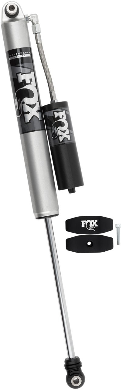 PERFORMANCE SERIES 2.0 SMOOTH BODY RESERVOIR SHOCK (985-24-186) — front view
