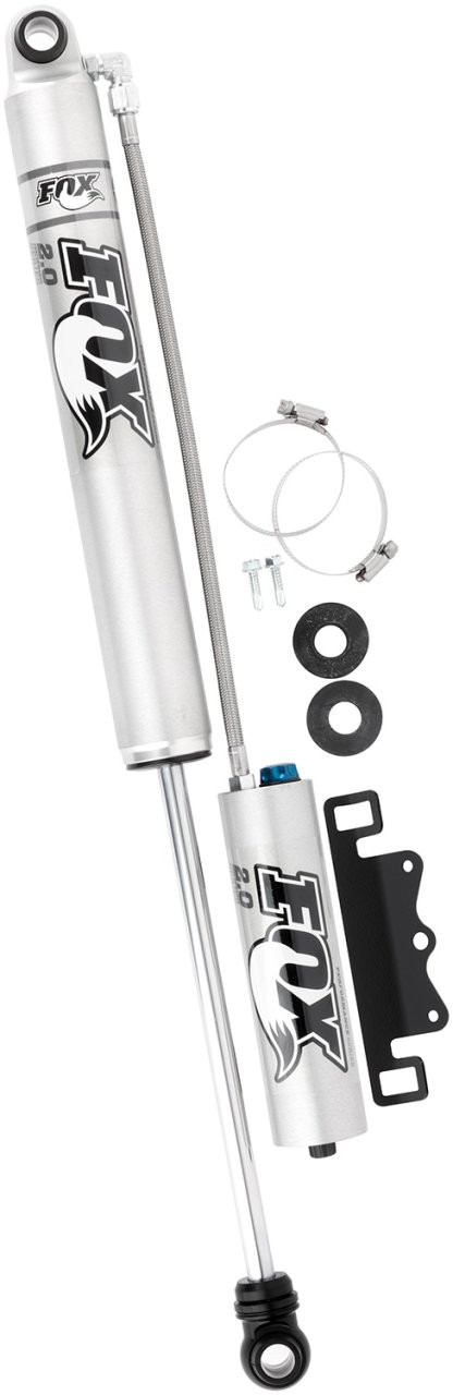 PERFORMANCE SERIES 2.0 SMOOTH BODY RESERVOIR SHOCK - ADJUSTABLE (985-26-142) — front view
