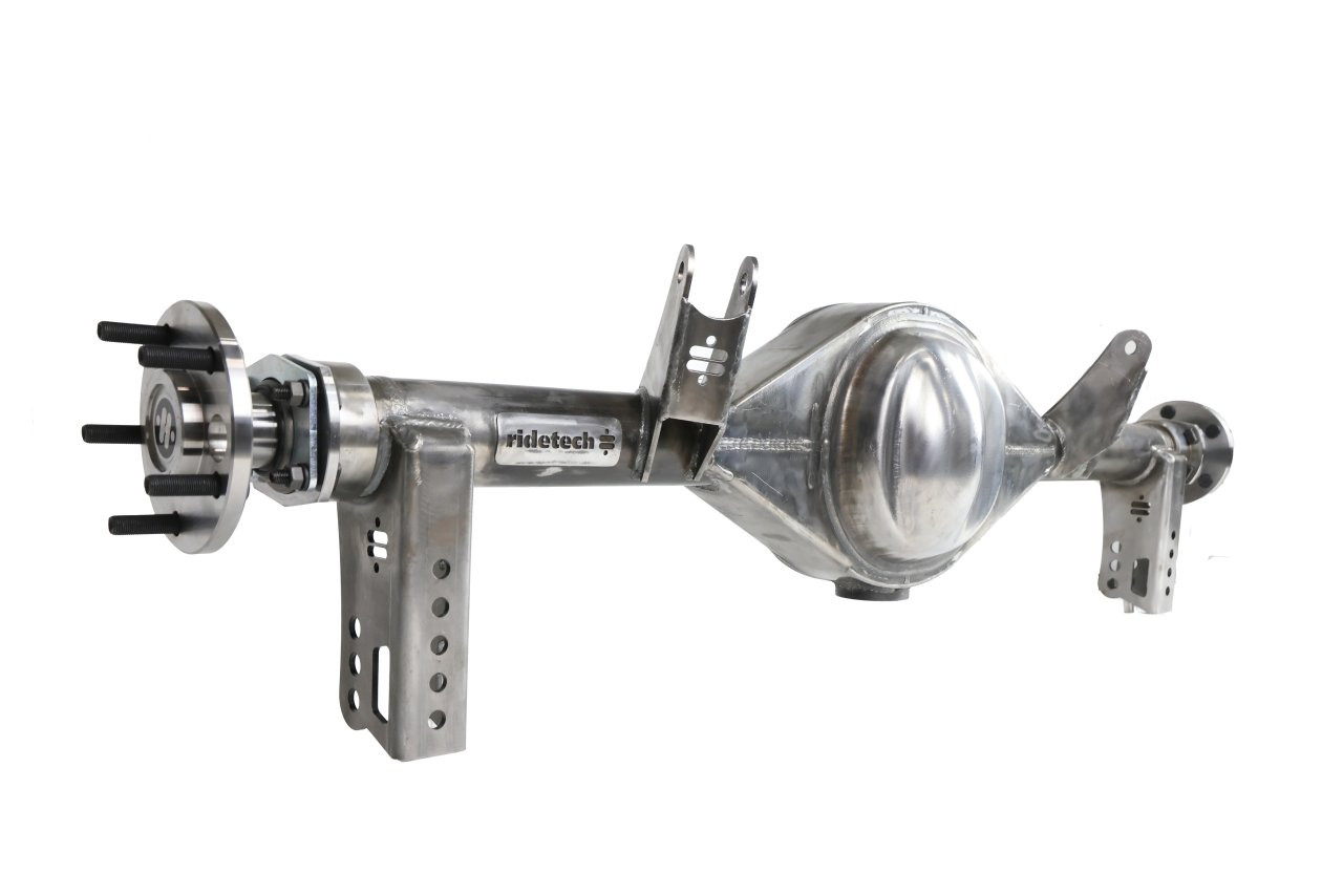 Ford 9" housing and axles, raw, narrowed width (56"), 70-81 F-Body. — primary image
