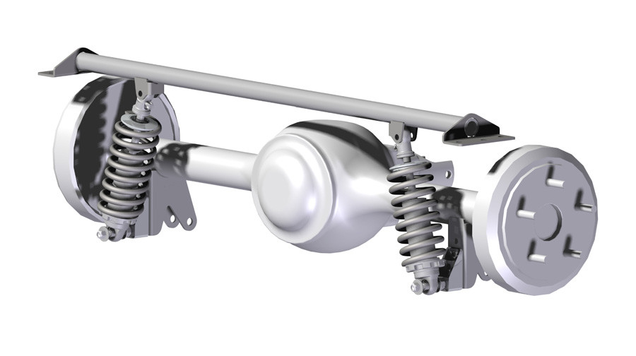 Mounting kit for rear Shockwaves/Coil-Overs, universal.