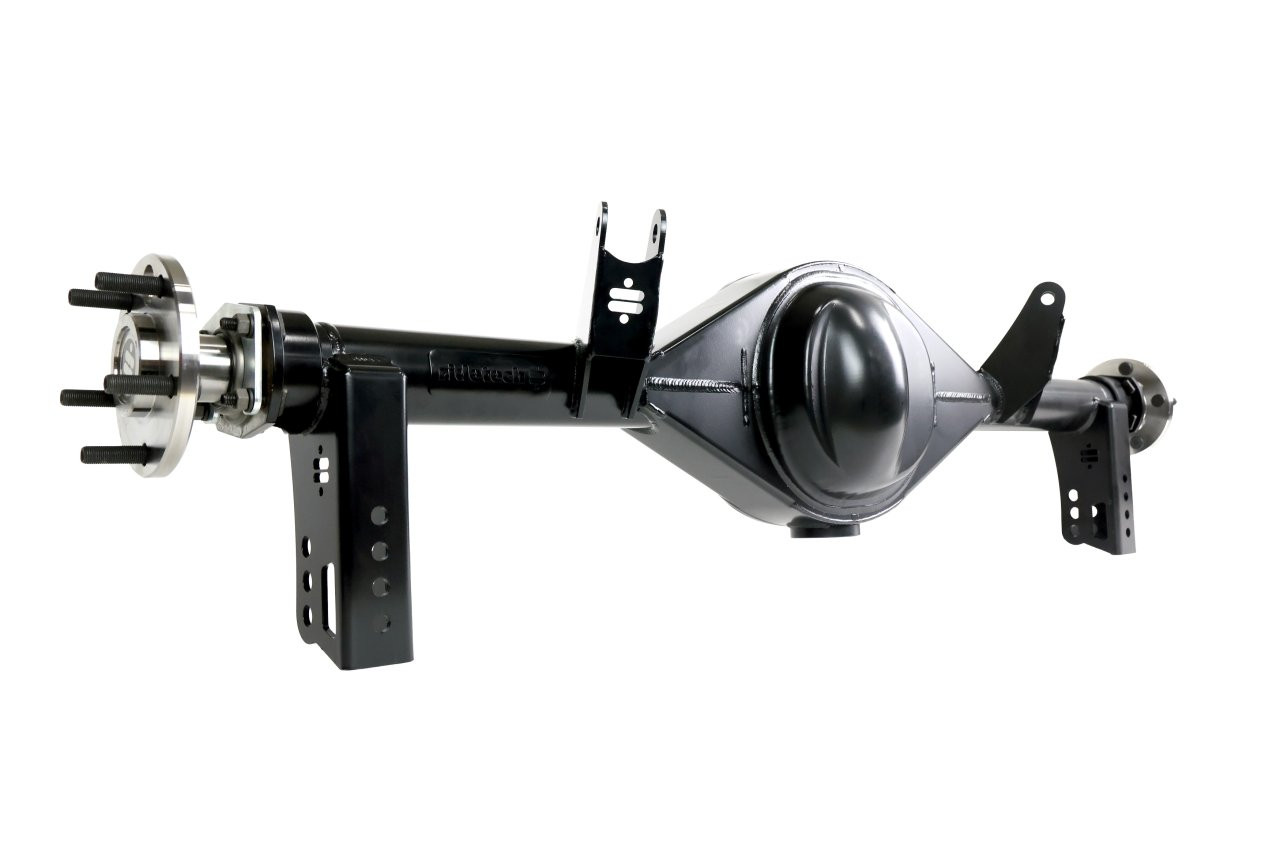 Ford 9" housing and axles, satin black, stock width (61.25"), 70-81 F-Body. — primary image