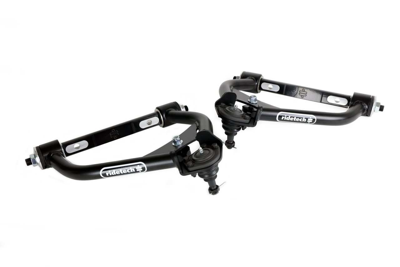 Front upper StrongArms for 1967-1969 GM F-Body. With std. height ball joints. — primary image