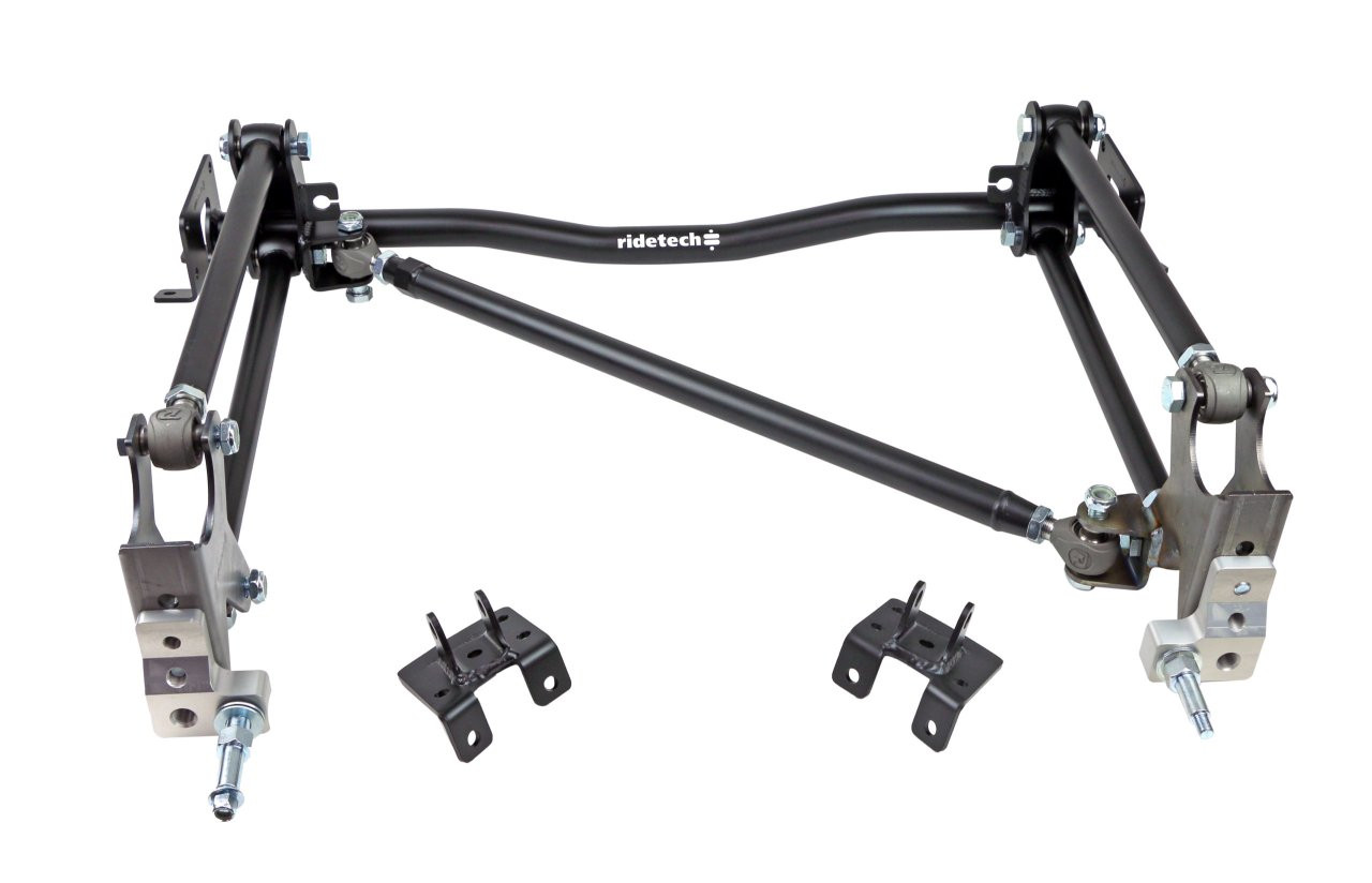 Bolt-On 4-Link with double adj. bars for 1955-1957 Bel Air with 1 piece frame. — primary image