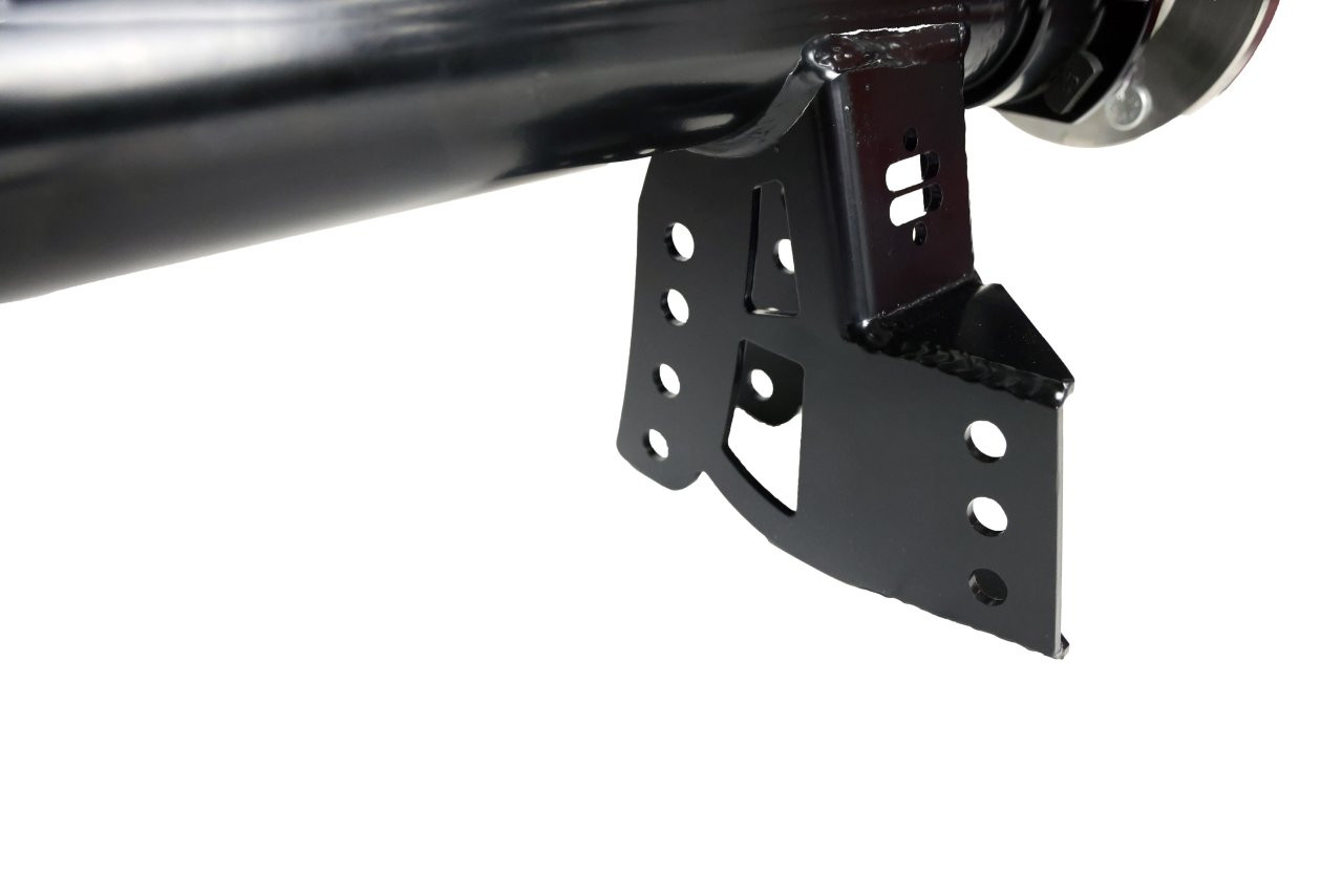 Ford 9" housing and axles, satin black, stock width (59.375"), 64-67 A-Body.