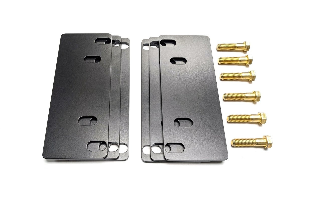Wood bed spacer kit for 1963-1972 C10 using Ridetech StrongArms. — primary image