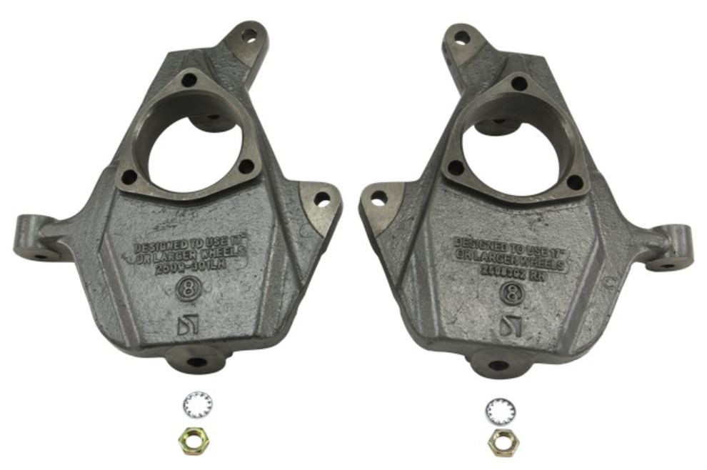 2" drop spindles for 1999-2006  Silverado / Sierra 1500 2WD (2007 Classic). — primary image