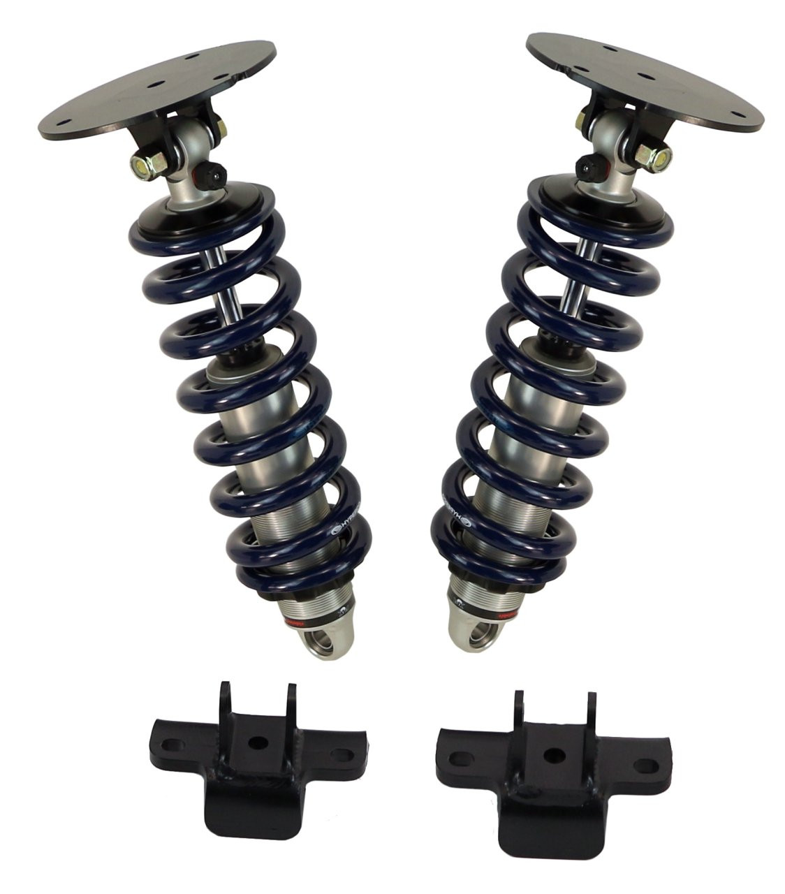 Front HQ Coil-Overs for 2007-2018 Silverado 1500 2WD. For use with stock arms. — primary image