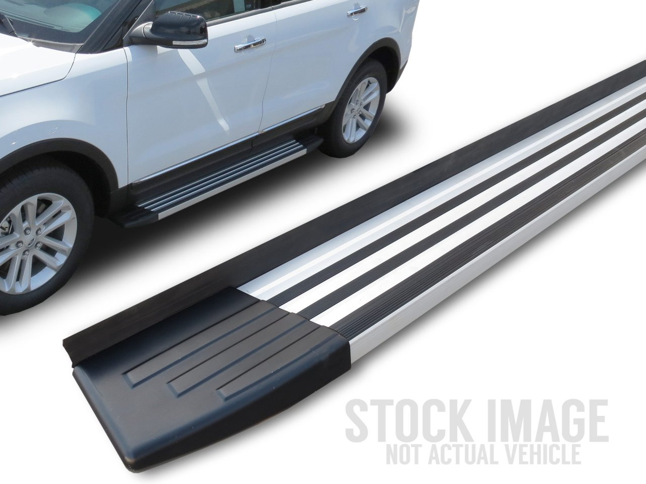 STX200 Running Boards - Aluminum (200-35000) — primary image