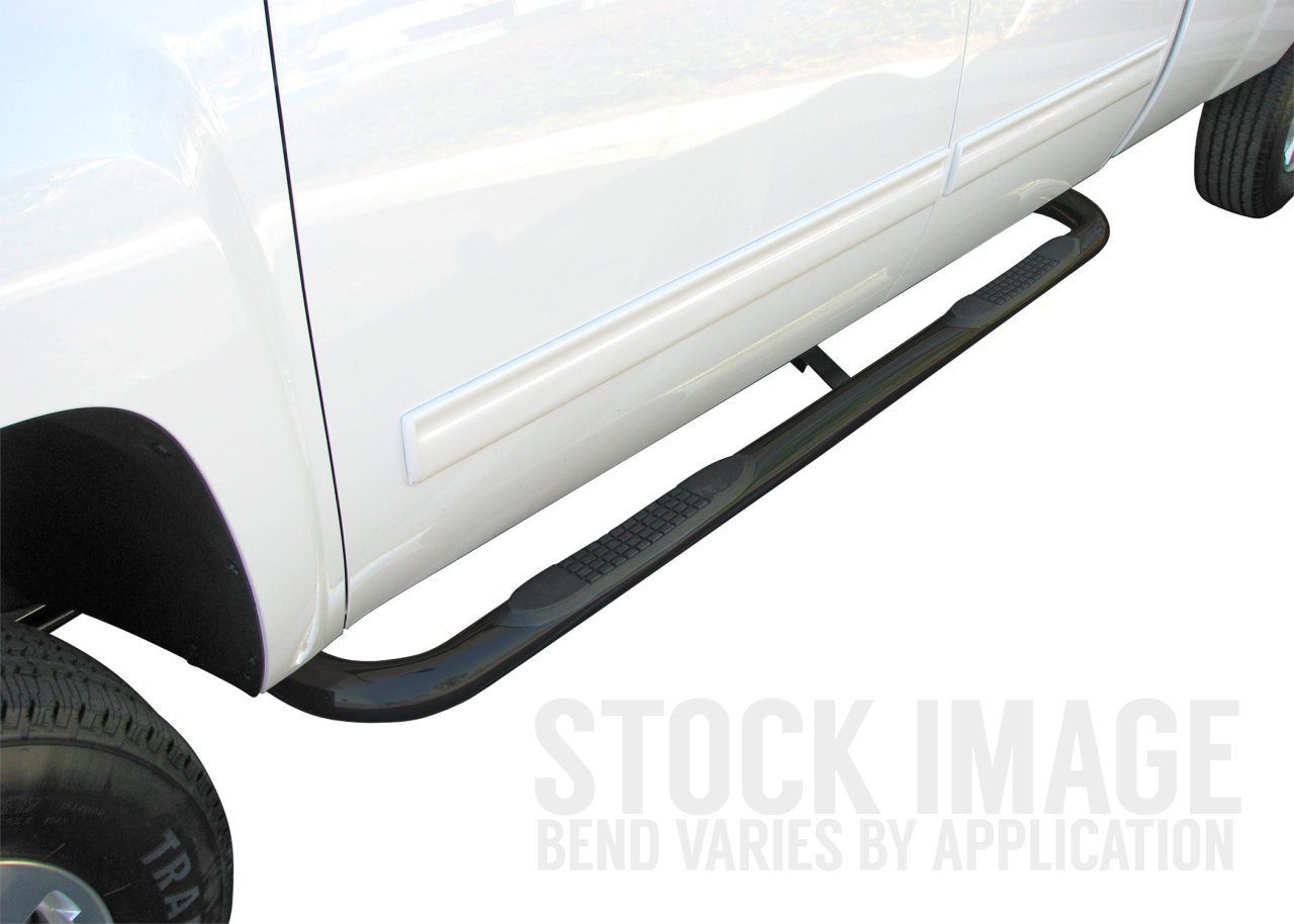 3" Round Sidebars - Black — primary image