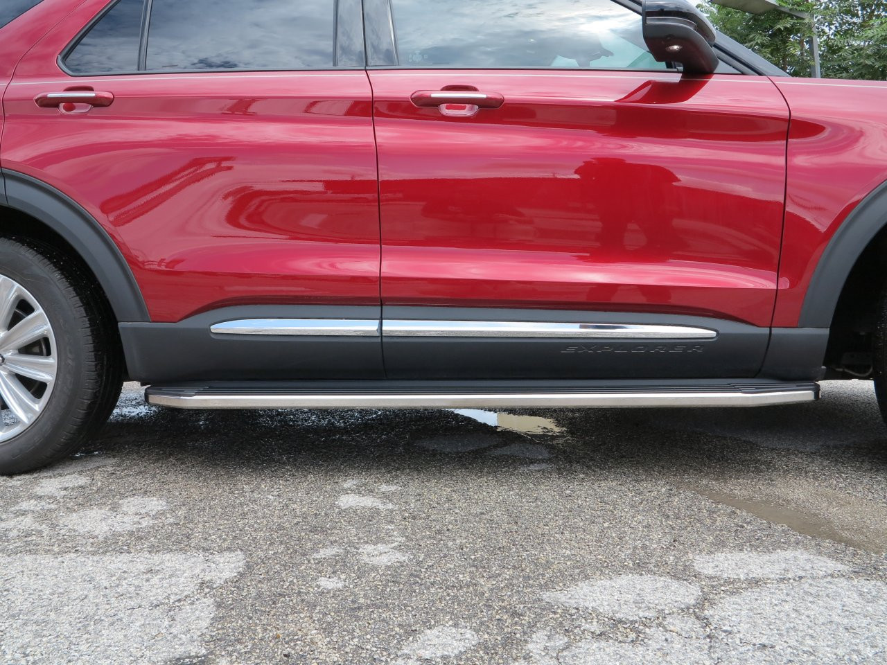 STX100 Running Boards - Black/Stainless Trim (114700)