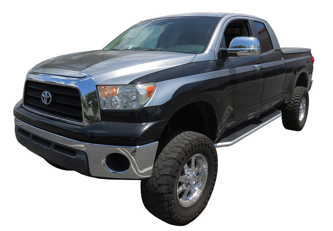 STX300 Running Boards - Aluminum (300-33100) — primary image