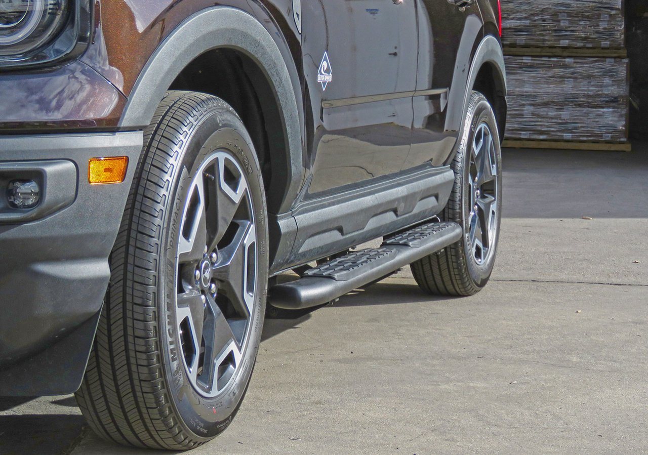 4X Series Sidebars - Textured Black (40-15010) — primary image