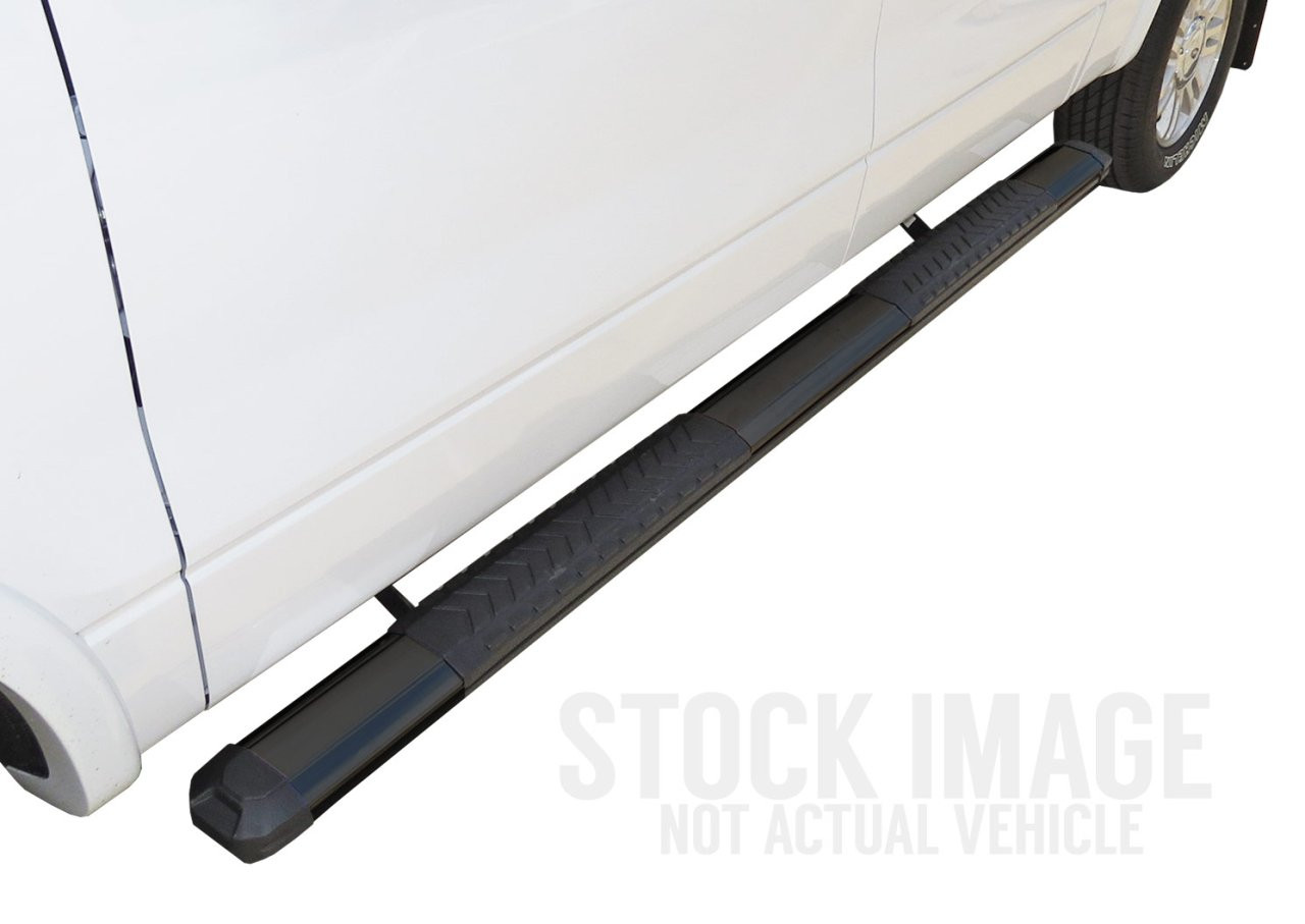 STX400 Step Boards - Alum/Black (400-23300) — primary image