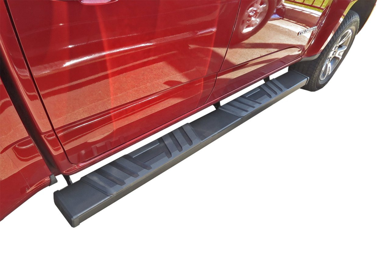STX500 Running Boards - Textured Black (500-04500) — primary image