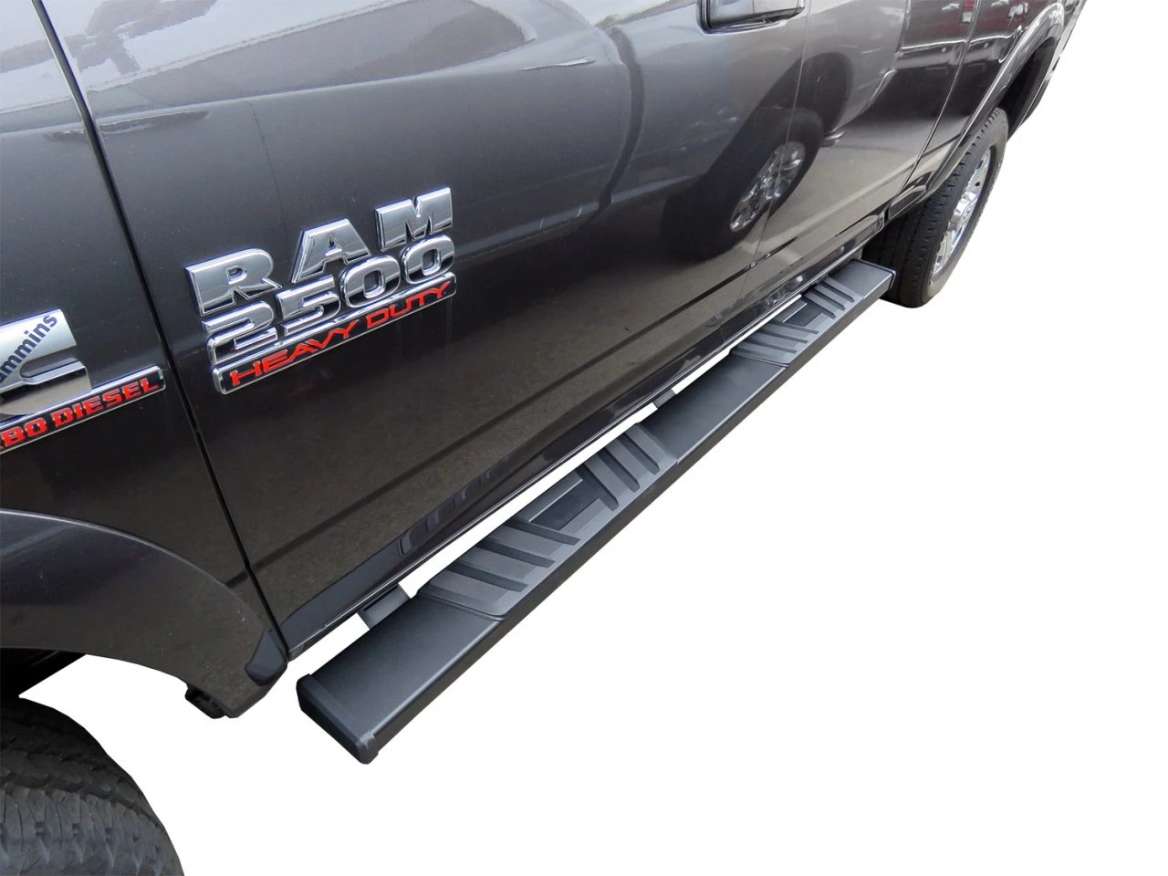 STX500 Running Boards - Textured Black (500-23300) — primary image