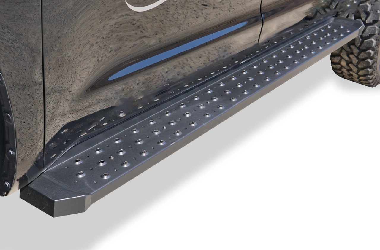 STX600 Running Boards - Black (600-11800) — primary image