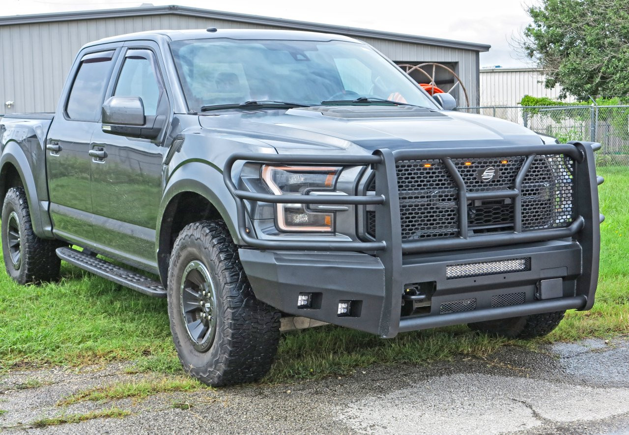 Elevation Front Bumper - Fine Textured Black (60-11425CC)