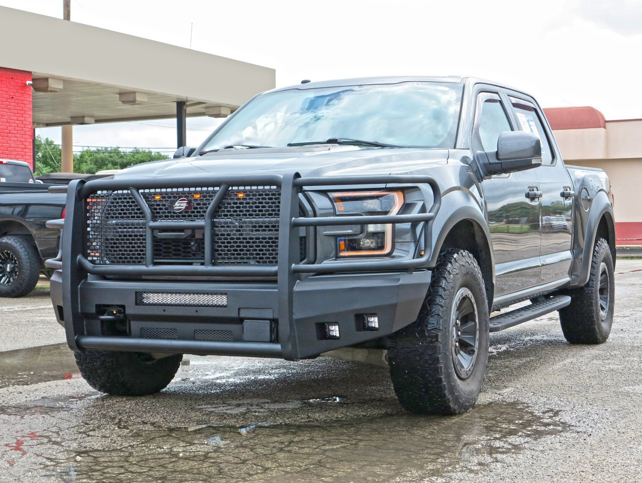 Elevation Front Bumper - Fine Textured Black (60-11425CC)