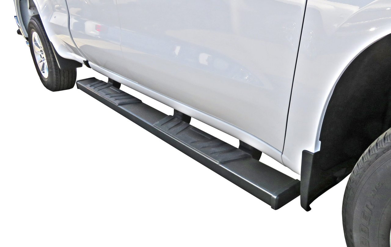 STX500 Running Boards - Textured Black (500-14200) — primary image