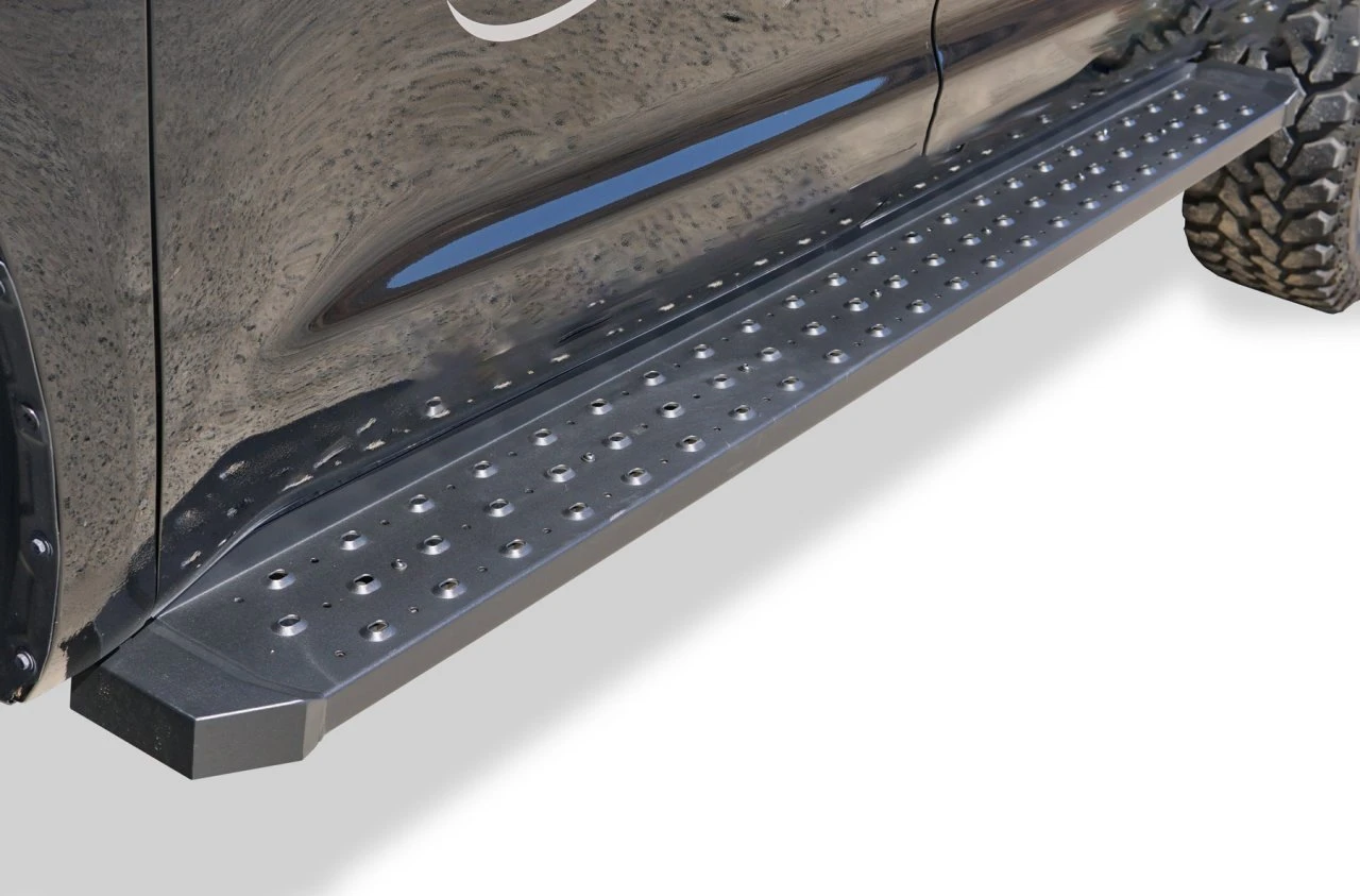 STX600 Running Boards - Black (600-12460) — primary image