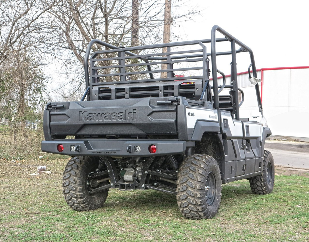 UTV Rear Bumper Replacement - Fine Textured Black (65-2000)