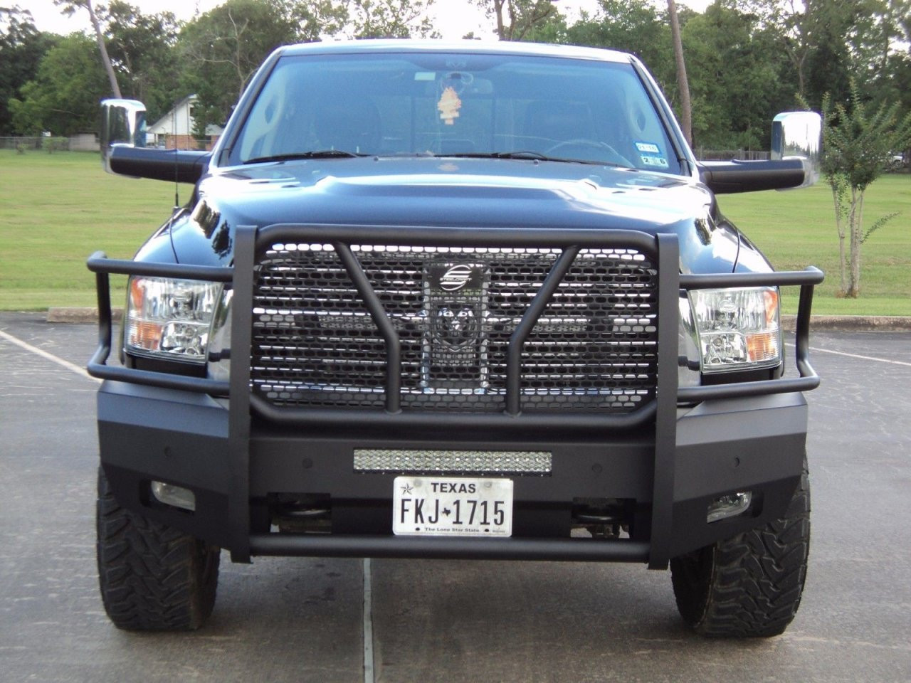 Elevation Front Bumper - Fine Textured Black (60-12260) — primary image